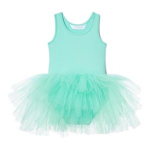 I love plum teal tutu dress